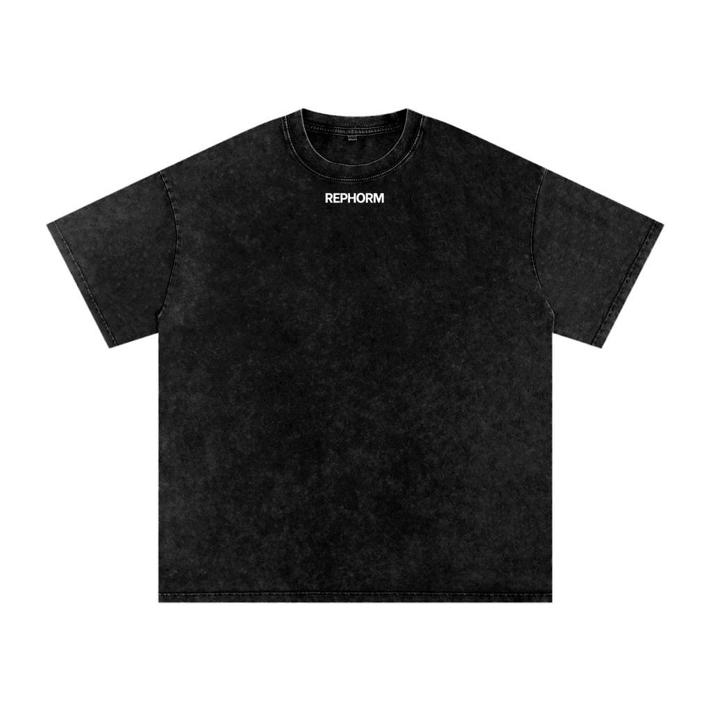 Rephorm IYKYK Oversized Cotton T-Shirt Snow Wash