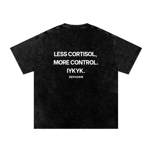 Rephorm IYKYK Oversized Cotton T-Shirt Snow Wash