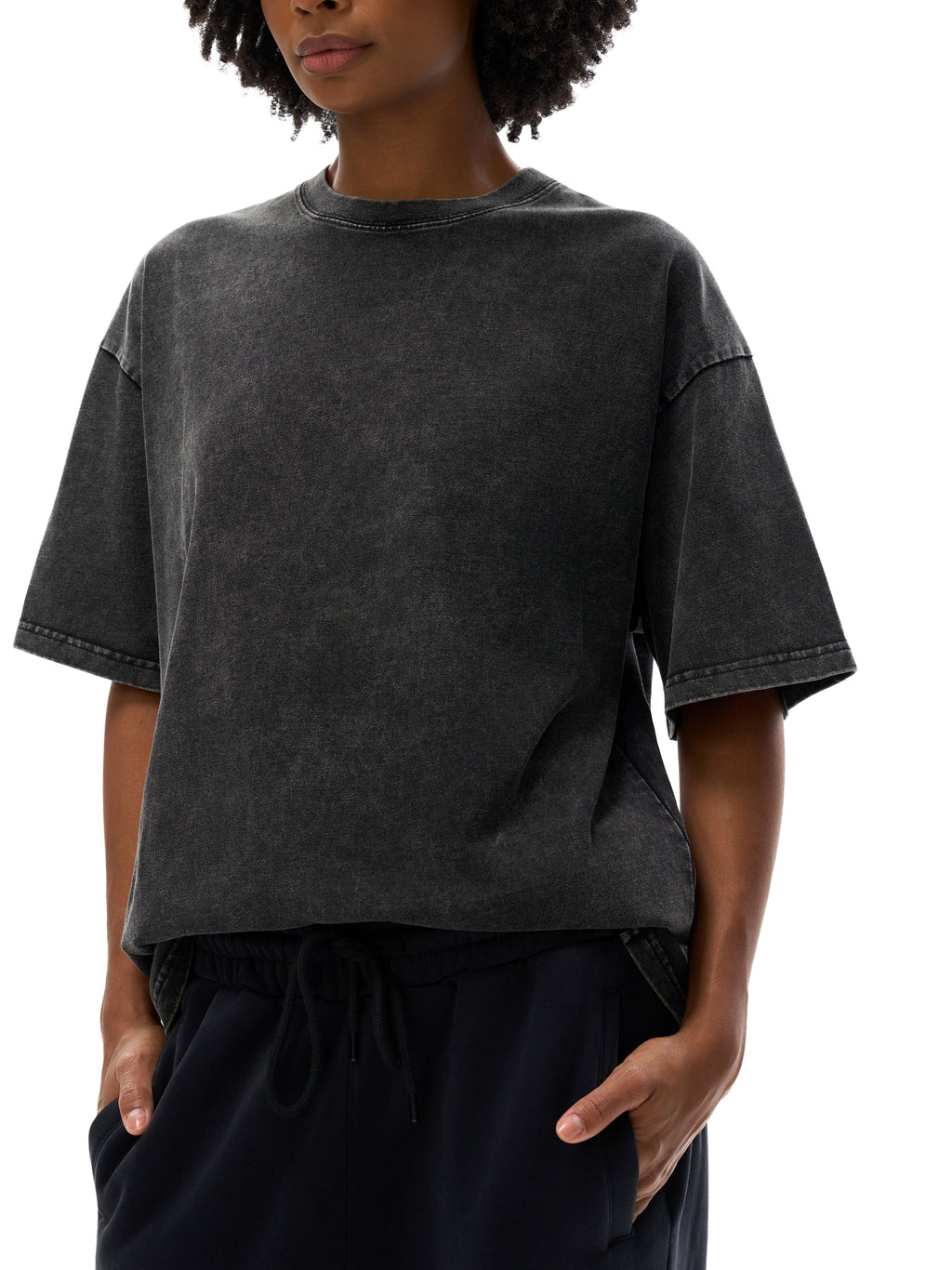 Rephorm IYKYK Oversized Cotton T-Shirt Snow Wash