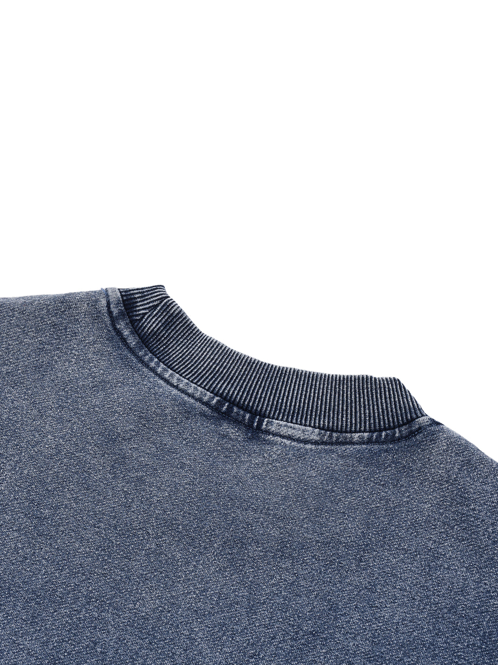 REPHORM Reset Club Snow Wash Oversized Crewneck Sweatshirt
